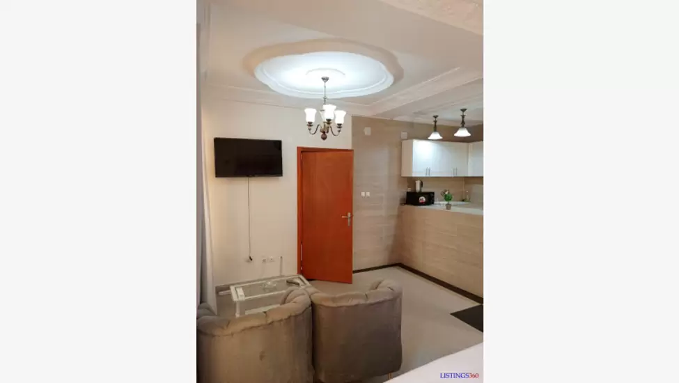 35,000 F Joli appartement meublé à louer à Brazzaville